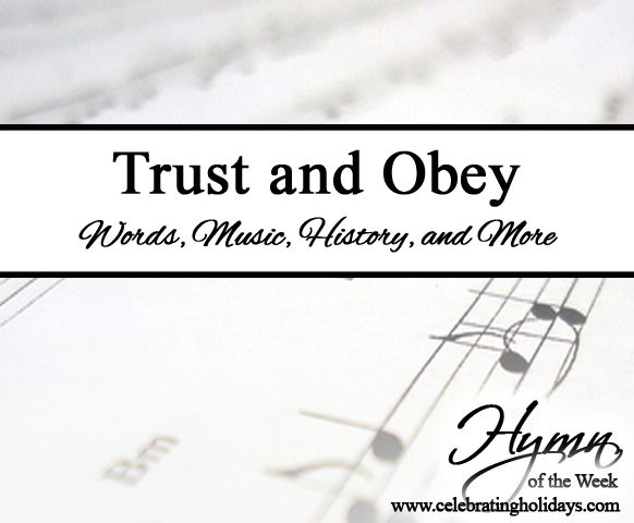 Trust and Obey Trust and Obey